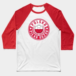 Polska Football Baseball T-Shirt